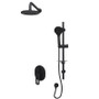 Rubi Myrto Pressure Balanced Shower in Black