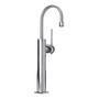 Rubi Hadria Raised Tall Single Lever Washbasin Faucet No Drain Chrome