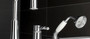 Rubi Qabil Three-Piece Bathtub Faucet Chrome