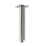 Rubi Square Vertical Shower Arm Matte Black - RBDVC8BK