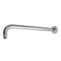 Rubi Round Horizontal Shower Arm Matte Black - RBDHR16BK