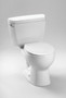 Toto Eco Drake Two-Piece Toilet, 1.28 GPF, Round Bowl