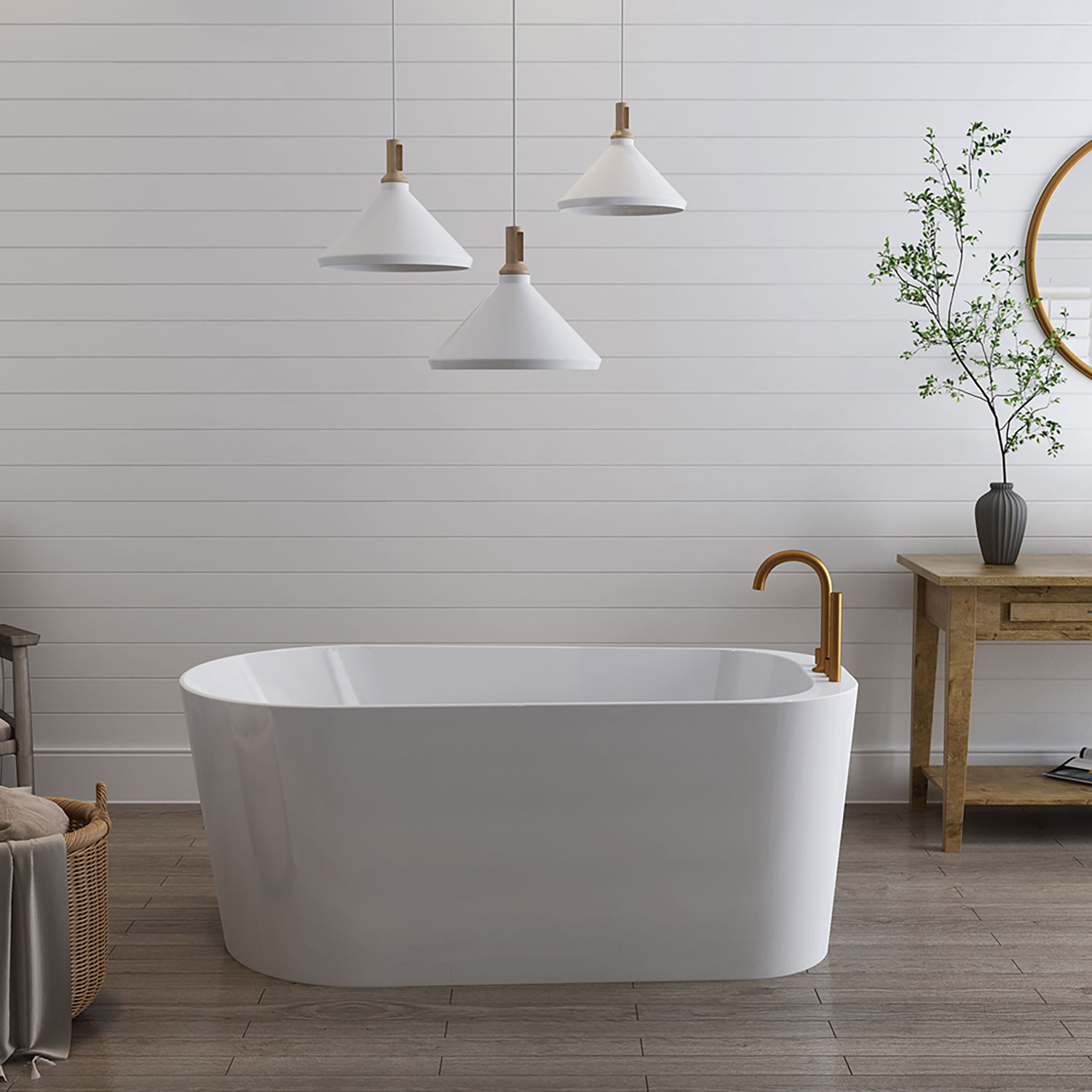 Zitta Vela Freestanding Bath Tub 59
