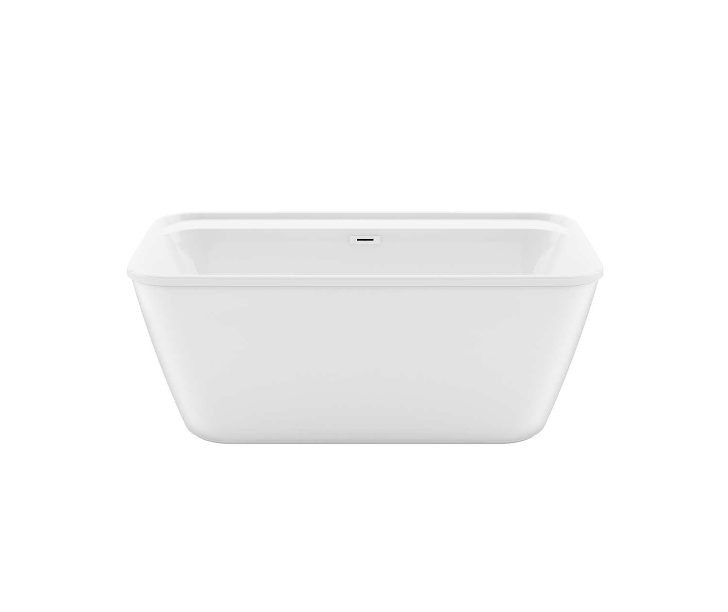 Cocoon 6032 Acrylic Drop-in End Drain Bathtub in White