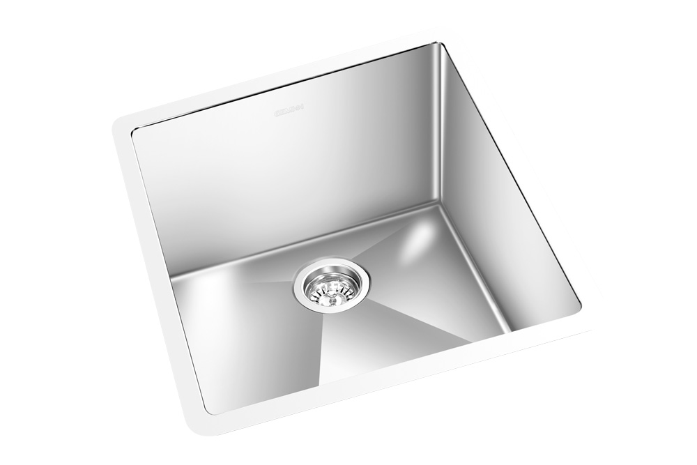 gem　1120 GEM KITCHEN ROUND CORNER SINK UNDERMOUNT 17