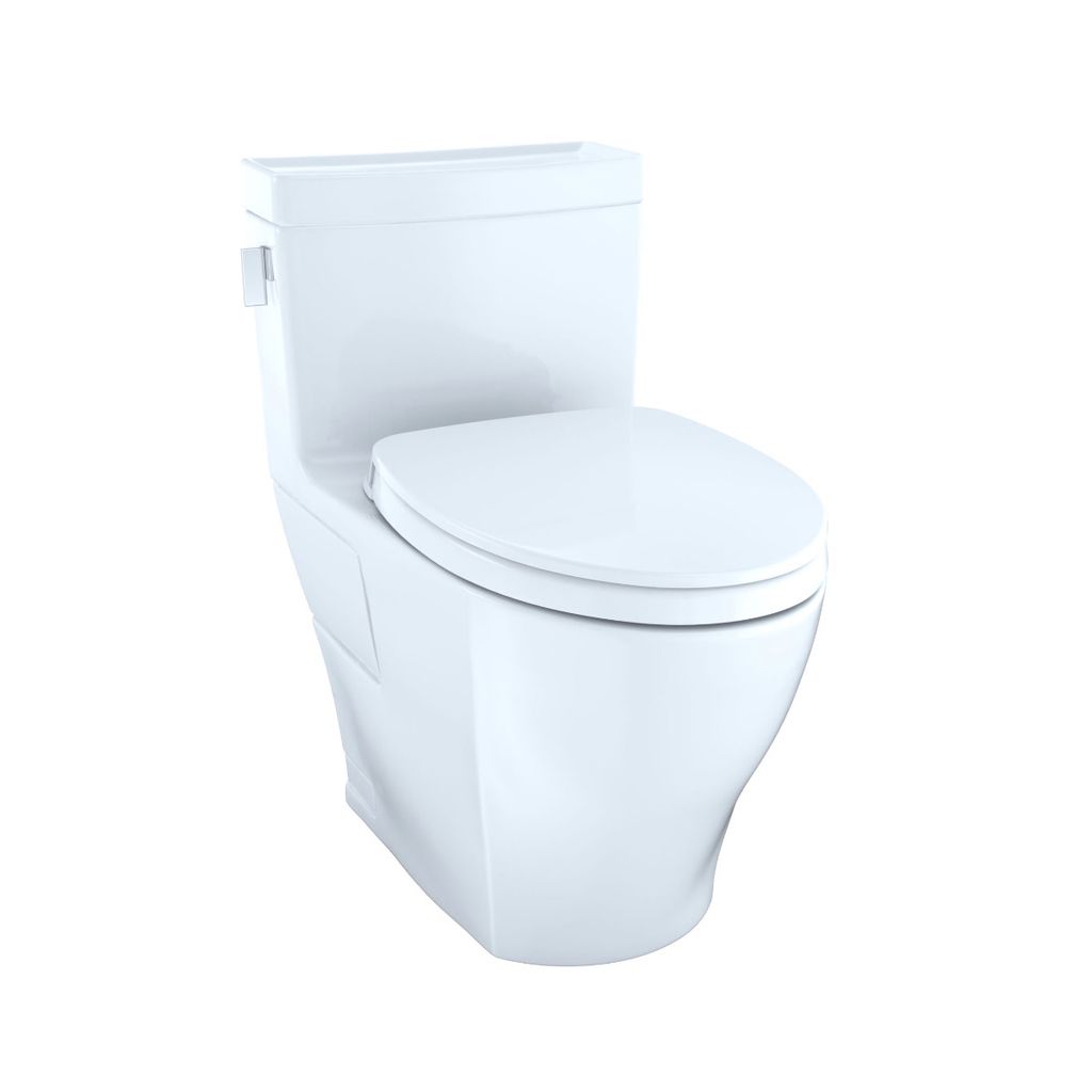 TOTO MS624124CEFG Legato One Piece Elongated Toilet Cotton