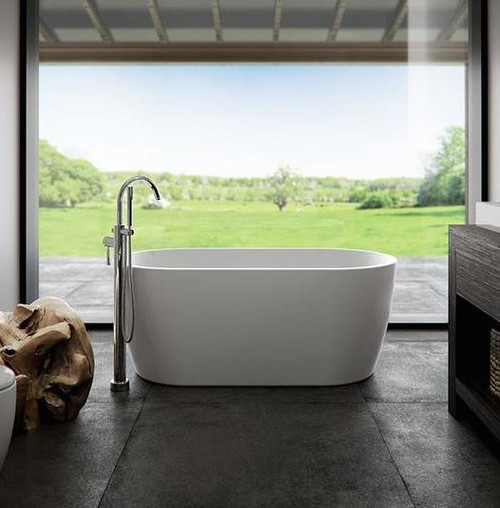 Neptune Monaco Freestanding Bathtub 57" x 29" York Taps