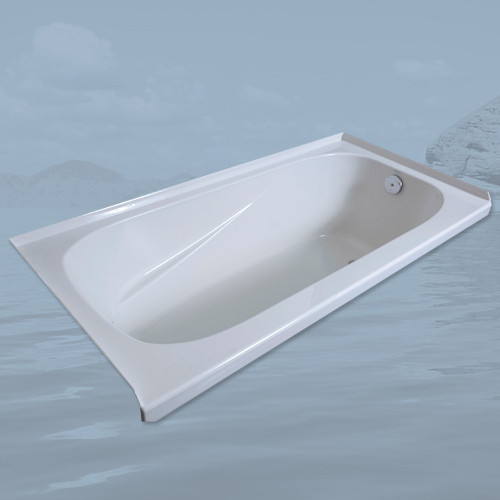 Maax Exhibit Acrylic Alcove Drop In Bathtub Right Hand 60 x 32 York Taps