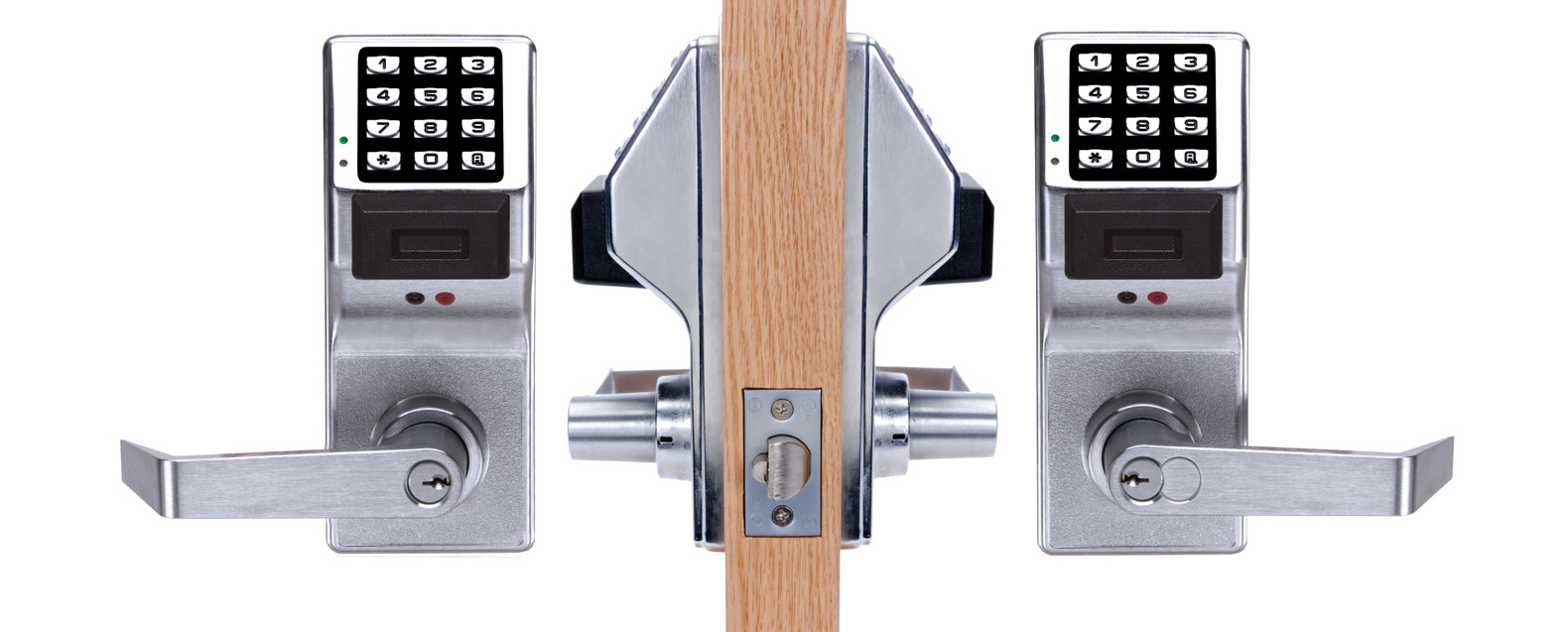 Combination Double Sided Mechanical Door Lock Keyless Entry Left Hand Open