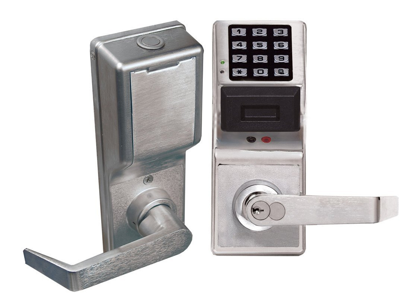 Alarm Lock Trilogy cylindrical w/privacy PDL4100 Pin Prox key-in-lever  key override KAL DOOR HARDWARE