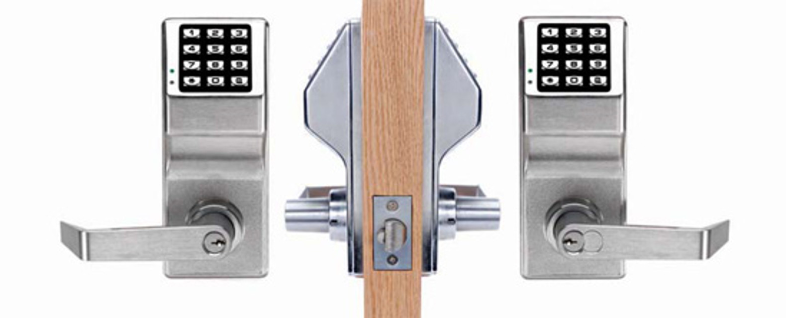 Alarm Lock Doublesided Trilogy Electronic keypad door lock with PIN-code  access (100 users)