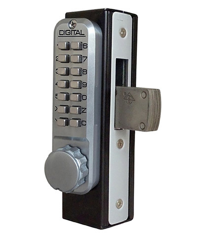 Narrow Storefront Code Locks LOCKEY 2900DC Double Combination Mechanical NARROW Storefront STYLE ...
