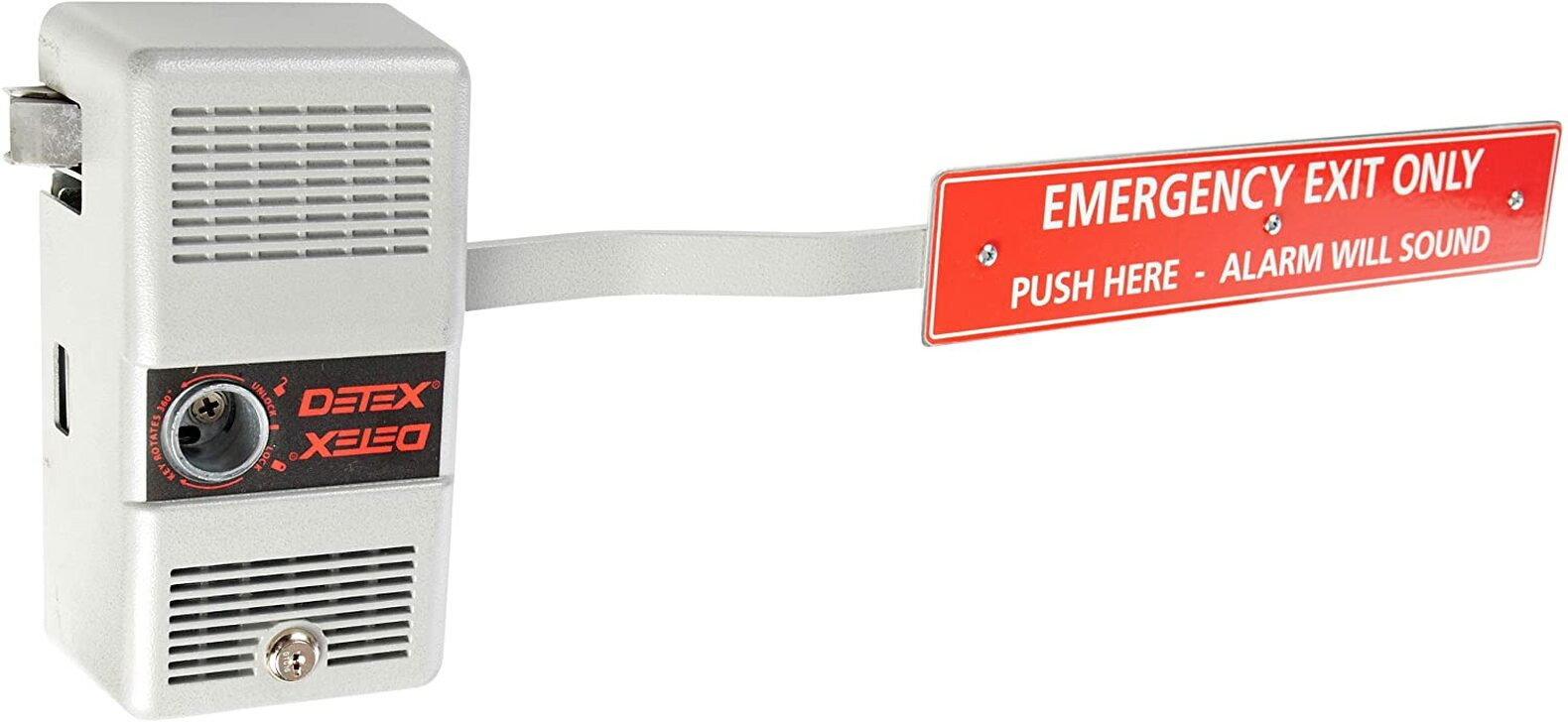 Detex ECL-600 Grey Warnock Hersey-Listed Fire Exit Hardware with