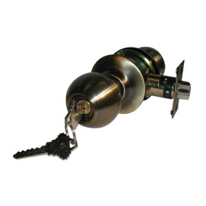 General Lock Entry Lock, B Knob Design, Adjustable Latch, Schlage C ...