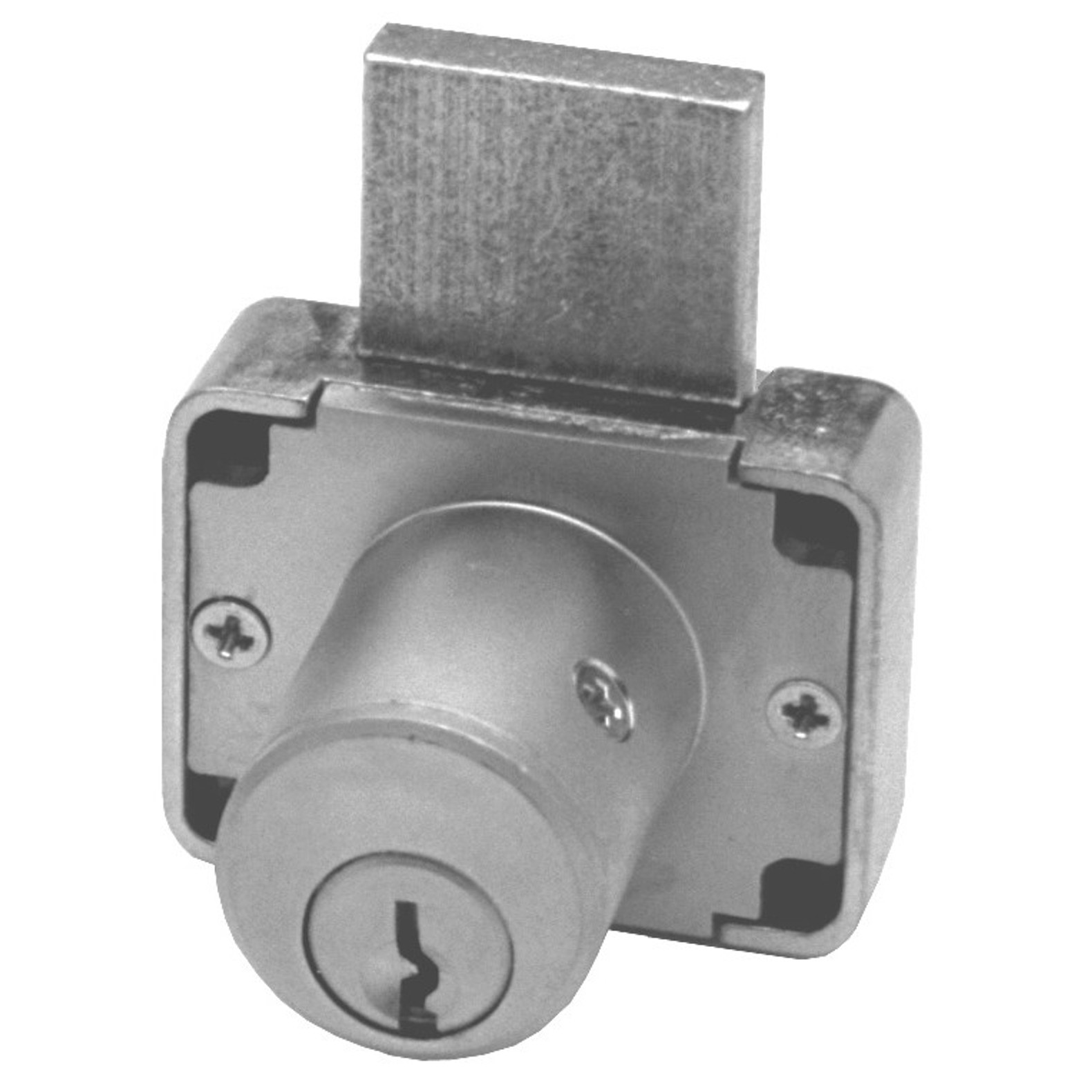 Simplex 9621C20-26D-41 Cross-Throw Push Button Cabinet Lock