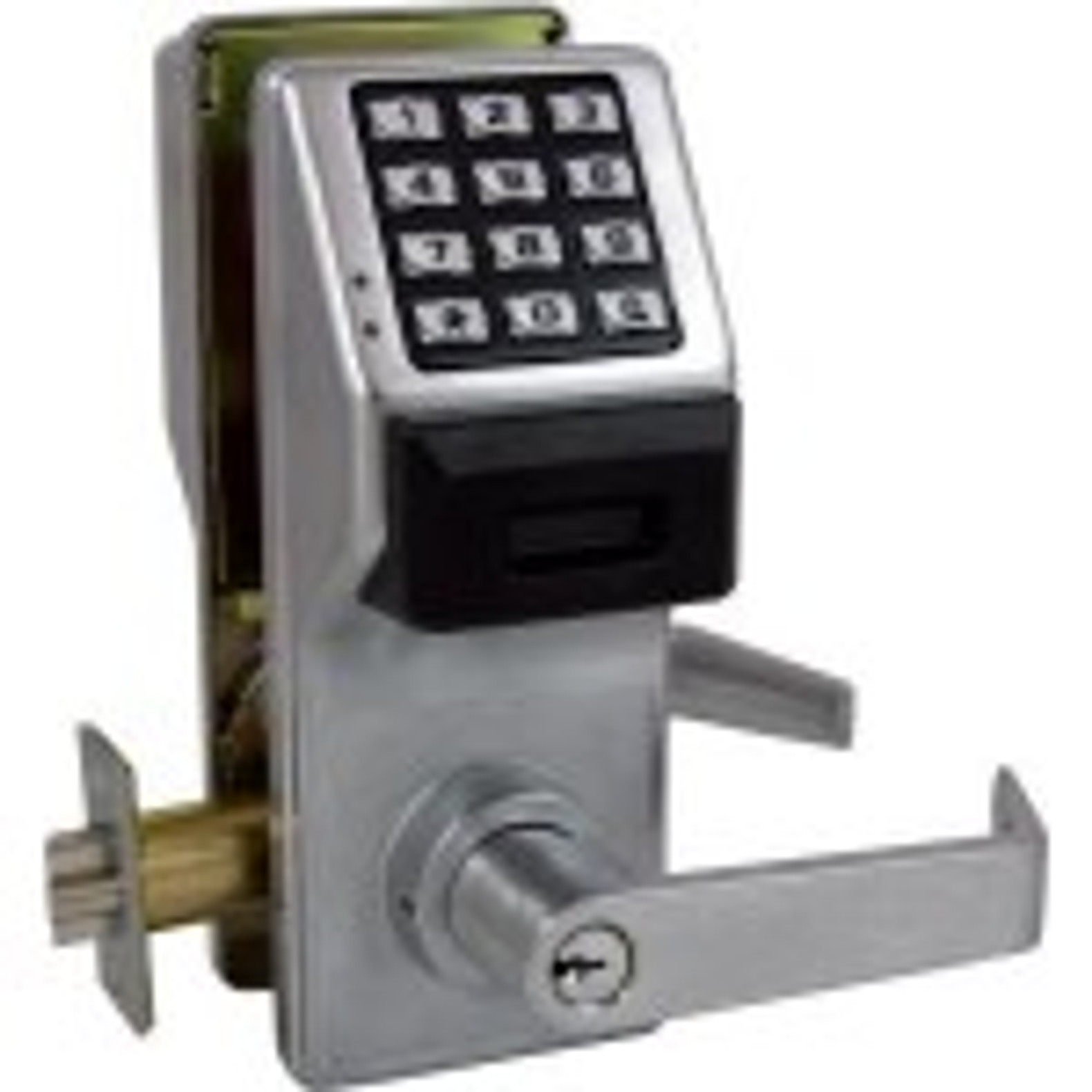 Alarm Lock/Trilogy Alarm Lock PDL4100IC Trilogy Proximity/Keypad Privacy  Lock w/ Audit Trail Prep For Small Format Interchangeable Core (Less Core)  KAL DOOR HARDWARE
