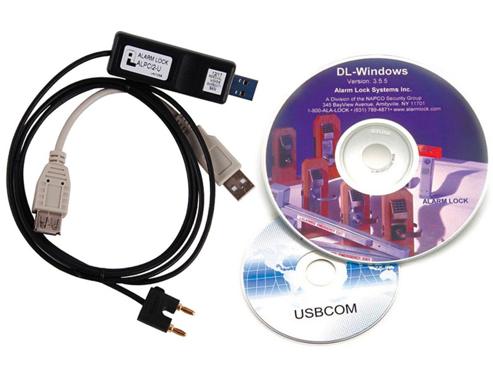 Alarm Lock AL-PCI2-U Software and Computer Interface Cable With