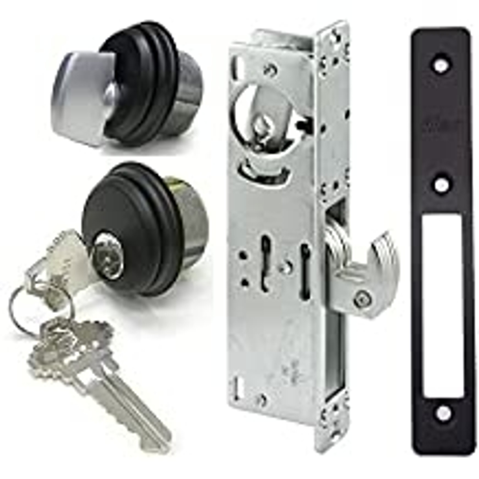 Door key, lock hook, stainless steel