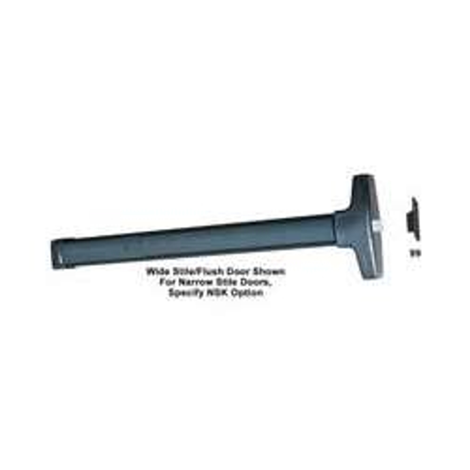 Exit Device Series V40 Satin Aluminum Rim Exit Device