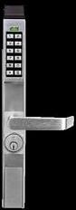 Narrow Storefront Code Locks ALARM LOCK DL1300NW-26D NETWORX NARROW STILE FOR STOREFRONT DOORS PIN ...