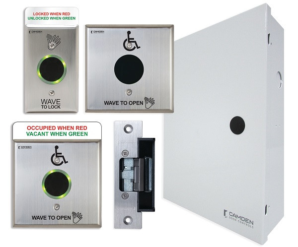 CAMDEN DOOR CONTROL CX-WC16-PS CX-WC16-PS TOUCHLESS SWITCH