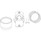 Alarm Lock/Trilogy Alarm Lock ET-S Schlage Standard Rim Cylinder Adapter Kit Alarm Lock/Trilogy Alarm Lock ET-S Schlage Standard Rim Cylinder Adapter Kit