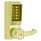 Dormakaba LL1021C-03-41 Pushbutton Lever Lock Prepped For Corbin Core Override in Bright Brass Dormakaba LL1021C-03-41 Pushbutton Lever Lock Prepped For Corbin Core Override in Bright Brass