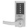 Dormakaba LR1041C-26D-41 Pushbutton Lever Lock Prepped For Corbin Core Override in Satin Chrome Dormakaba LR1041C-26D-41 Pushbutton Lever Lock Prepped For Corbin Core Override in Satin Chrome