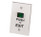 Alarm Lock PE2 3" Wide x 4.75" Tall Standard Switch Plate with Square Green Illuminated Exit Button