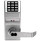 Alarm Lock DL6100IC-US26D Networx Digital Cylindrical Keyless Lock Leverset with Best Core Override Core (less core) in Satin Chrome
