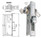 Storefront Door Mortise Lock HookBolt, Cylinder and Thumbturn kit in Aluminum Finish Storefront Door Mortise Lock HookBolt, Cylinder and Thumbturn kit in Aluminum Finish