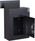 Protex Safe WDC-160 Wall Drop Box with Adjustable Chute in Black Protex Safe WDC-160 Wall Drop Box with Adjustable Chute in Black