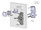 Key In Code KIC-5260 Panic Exit Trim For Panic Bars PIN Code Only Keyless Lock Key In Code KIC-5260 Panic Exit Trim For Panic Bars PIN Code Only Keyless Lock