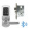 KIC5555 KWB BLE & Wi-Fi Enabled Lockset with Mortise Latch & Auto-Deadbolt in Brushed Chrome KIC5555 KWB BLE & Wi-Fi Enabled Lockset with Mortise Latch & Auto-Deadbolt in Brushed Chrome