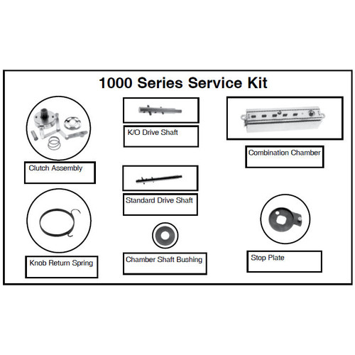 Kaba Simplex Unican  iLco L1000 Series repair kits. Kaba Simplex Unican  iLco L1000 Series repair kits.