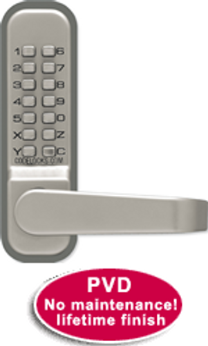 CODELOCK 400 Series Model CL415 Tubular latchbolt with Passage feature CODELOCK 400 Series Model CL415 Tubular latchbolt with Passage feature