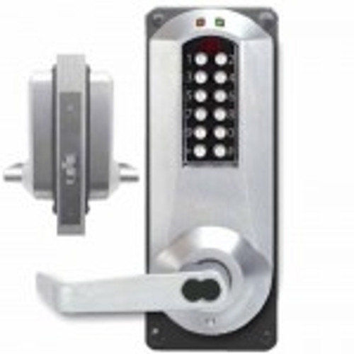 Dormakaba E-Plex 5000 Series Model E5066 Mortise No Deadbolt, Interchangeable Core (less core) Dormakaba E-Plex 5000 Series Model E5066 Mortise No Deadbolt, Interchangeable Core (less core)