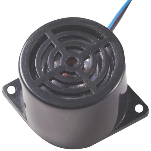 CHIME TONE BUZZER 12VDC RED