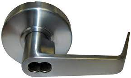 GENERAL LOCK L153R 626 IC 234 S ANSI Cylindrical Leverset, Mechanical, Clutched R-Lever, Grade-1, Square Latch, SFIC Keyway, 180 Degree, 2-3/4" Backset, ANSI F109 Strike, Satin Chrome, For Entry/Office GENERAL LOCK L153R 626 IC 234 S ANSI Cylindrical Leverset, Mechanical, Clutched R-Lever, Grade-1, Square Latch, SFIC Keyway, 180 Degree, 2-3/4" Backset, ANSI F109 Strike, Satin Chrome, For Entry/Office