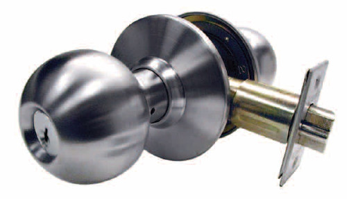 General Locks K2 Series Knob Locksets - K280B - Storeroom - Less Latch - Dark Bronze