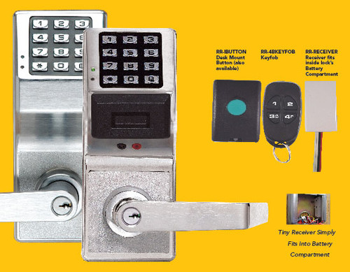 Alarm Lock RR-TRILOGYKIT Remote Release Kit for Trilogy Cylindrical only Since 1994 with 1 Rr-1button and 1 Rr-receiver