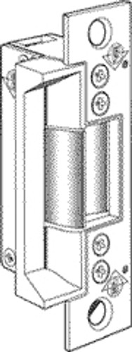 Adams Rite 7240 Fire Rated Electric Strike, Satin Stainless Steel