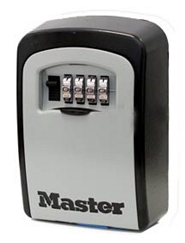 MASTER LOCK 5401D Combination Lock Box Wall Mount Key Storage