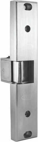 RCI 0161 Electric Strike 3/4" Semi-Mortise for Rim Devices Fail Secure, Satin Stainless Steel