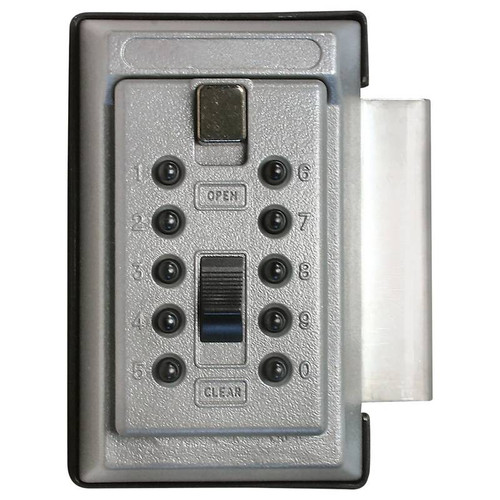 Supra Kidde Keysafe 001193 Slimline 2-Key, Pushbutton, ​Titanium