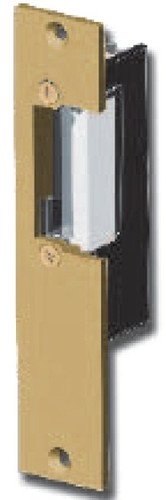 Trine 2001-6-14AC/DC Electric Strike for Cylindrical Lock in Brass