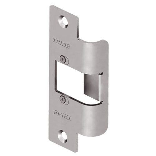 Trine 478X-375-32D Access Technology 3000 Series Asa Strike Extended Faceplate in Satin Stainless Steel