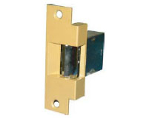 Trine 007C-8-16AC/4-6DC Electric Strike for Cylindrical Lock in Satin Chrome