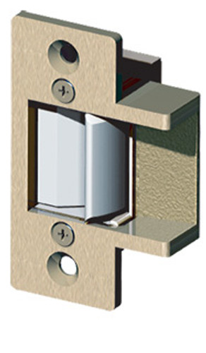 Trine 3258LC-10B 3000 Series 2-5/8 Elec Strike in Dark Bronze