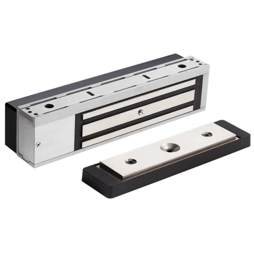 Schlage M490DE-2 Double Electromagnetic Lock, 1500 lbs. Holding Force, Delayed Egress